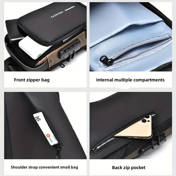 🎒 Unisex Crossbody Sling Bag