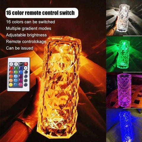 Diamond Crystal Lamp (Multi-Color)