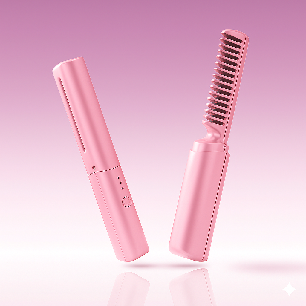 Cordless Rechargeable  Mini Hair Straightener