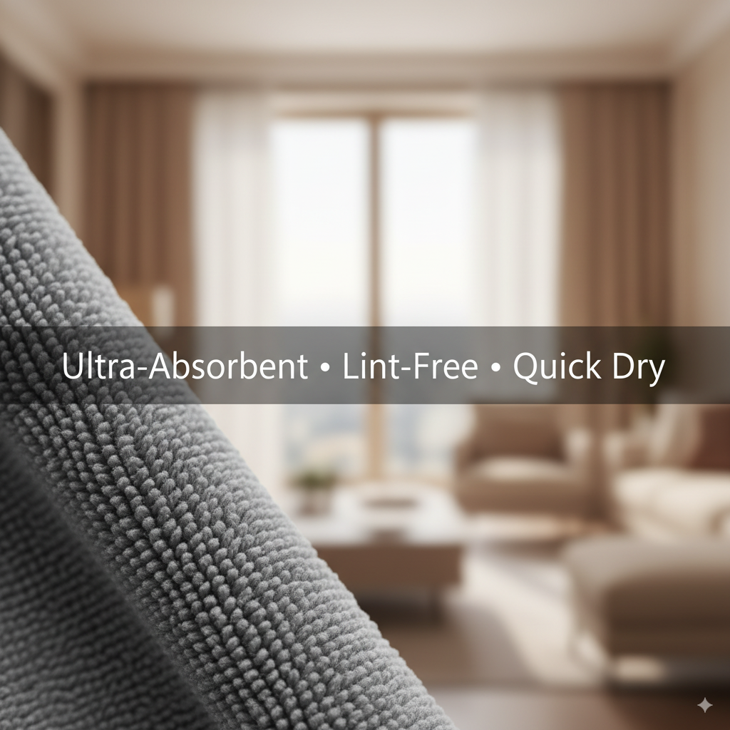 Microfiber Cleaning Cloth (25 Sheets)