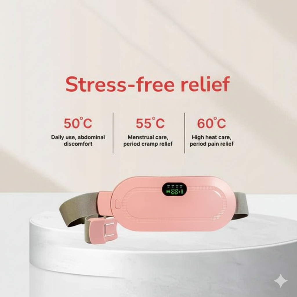 Portable Cordless Heating Pad – Menstrual Cramps & Pain Relief