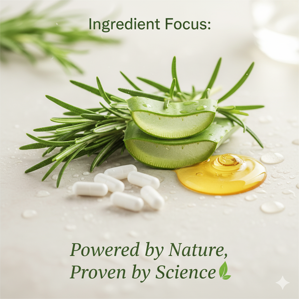 Rosemary Hair Growth Kit (Hair oil + Shampoo + Conditioner)