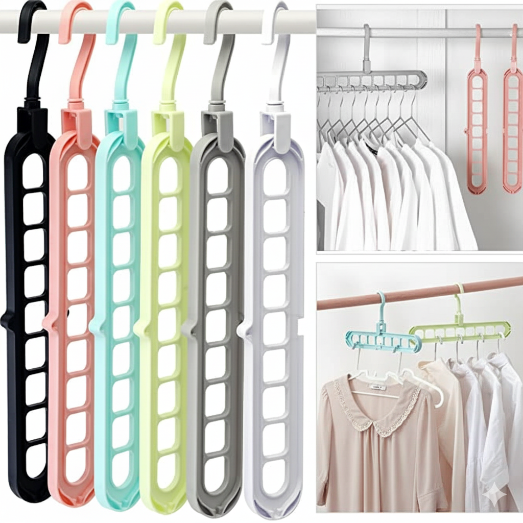 Multi-Functional Adjustable  Clothes Hangers