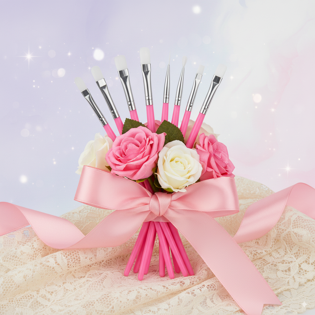 20 Pcs Nail Art Brush Set