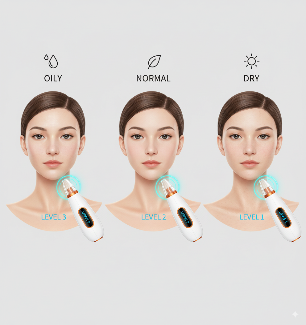 6 in 1 Multi-function Blackhead Remover