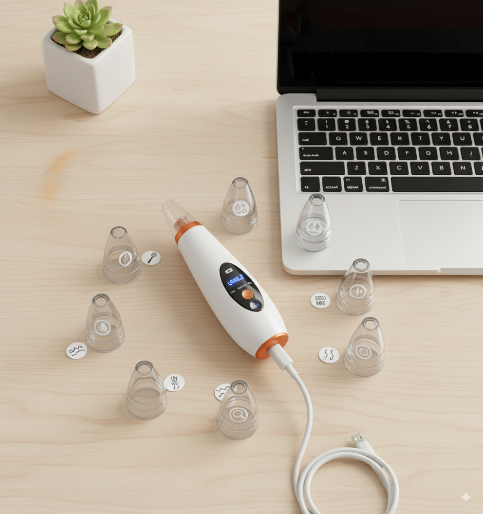 6 in 1 Multi-function Blackhead Remover