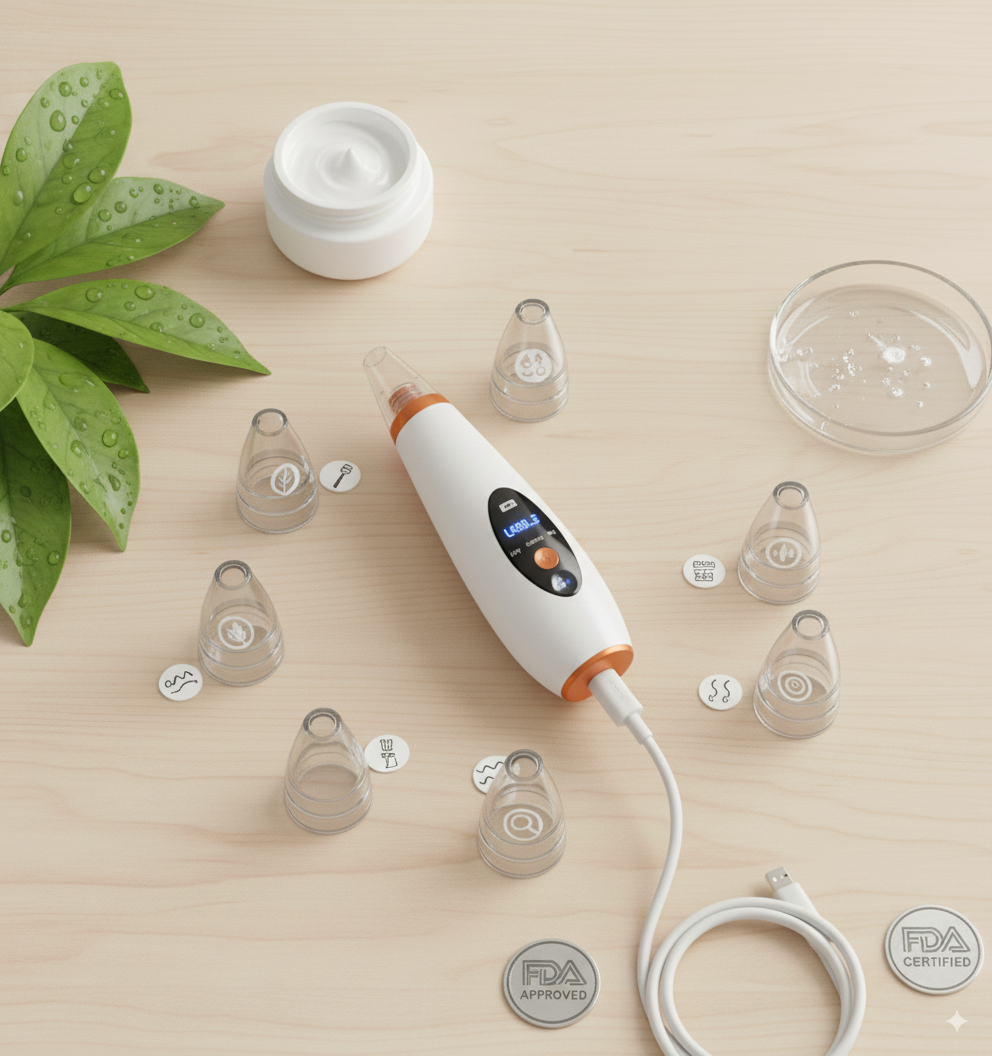 6 in 1 Multi-function Blackhead Remover