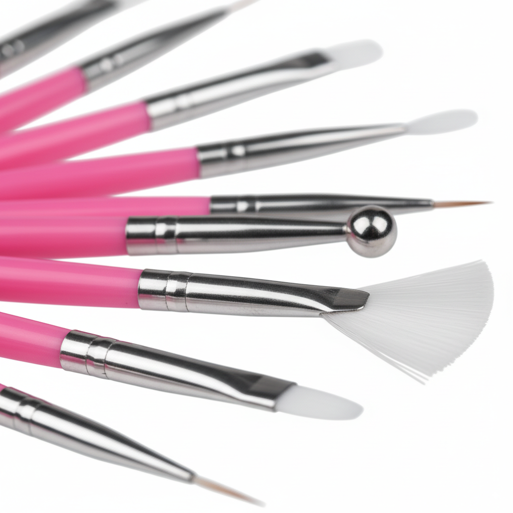 20 Pcs Nail Art Brush Set