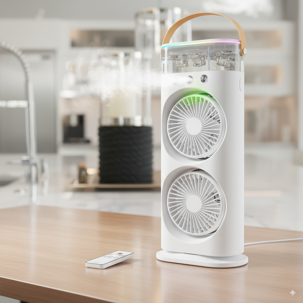 Double-Ended Spray Fan