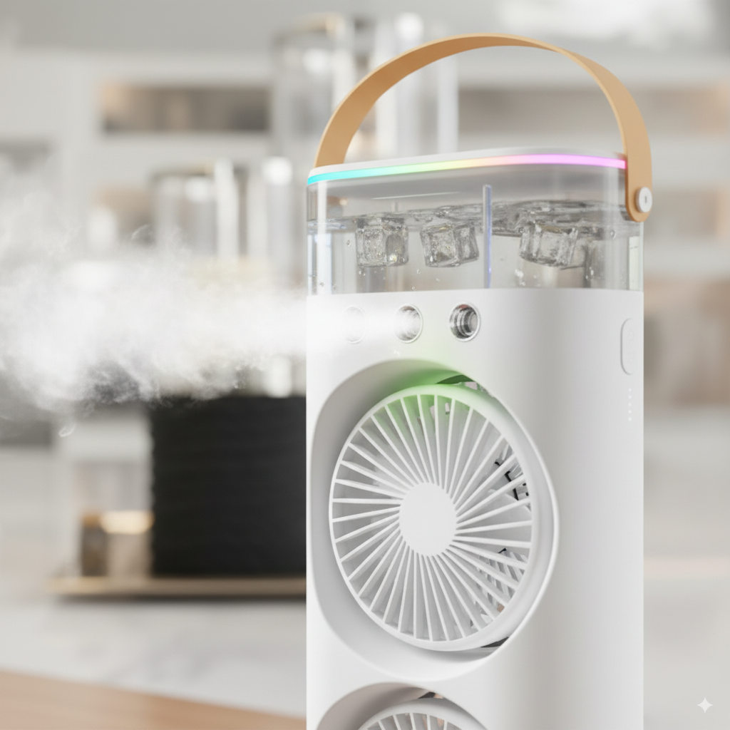 Double-Ended Spray Fan