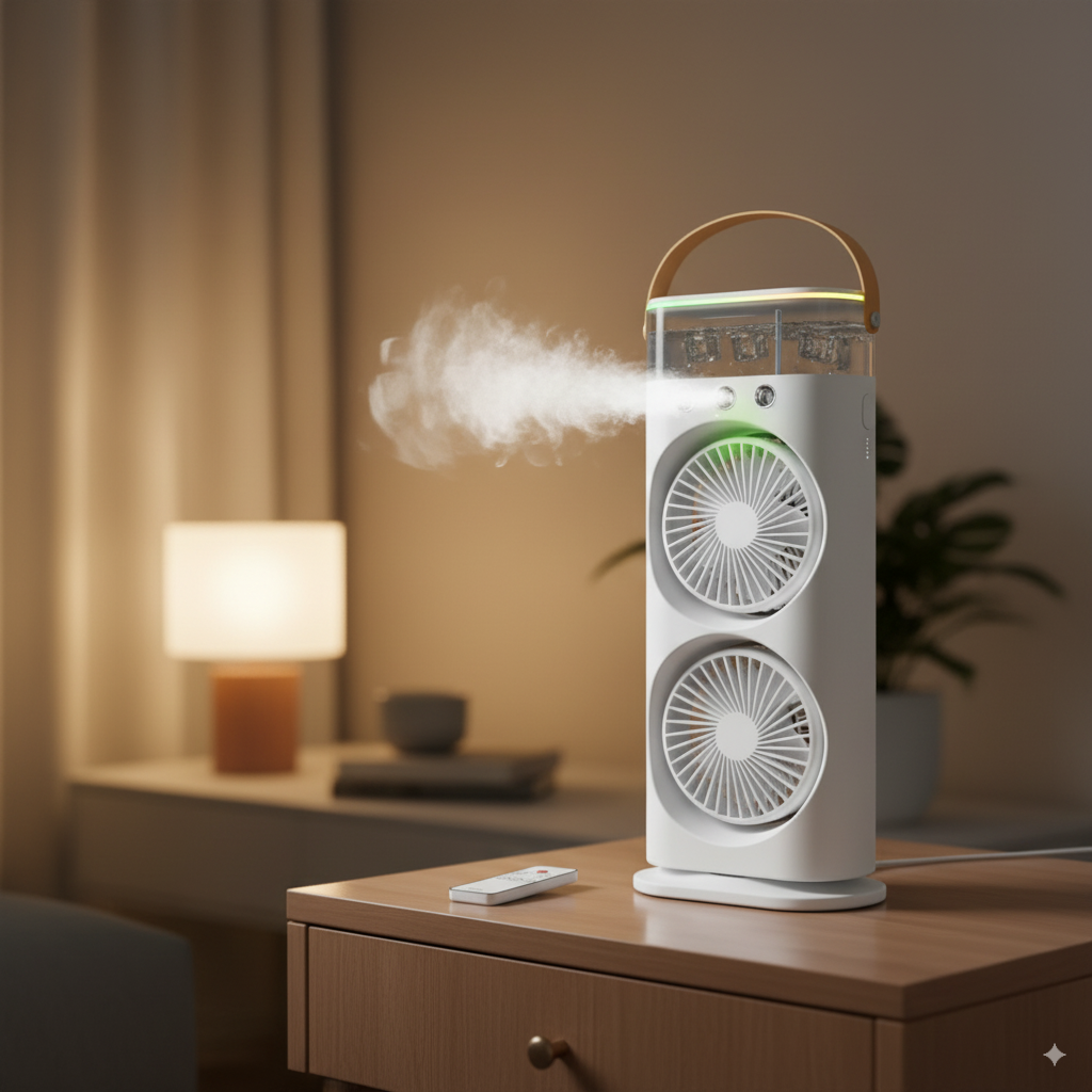 Double-Ended Spray Fan