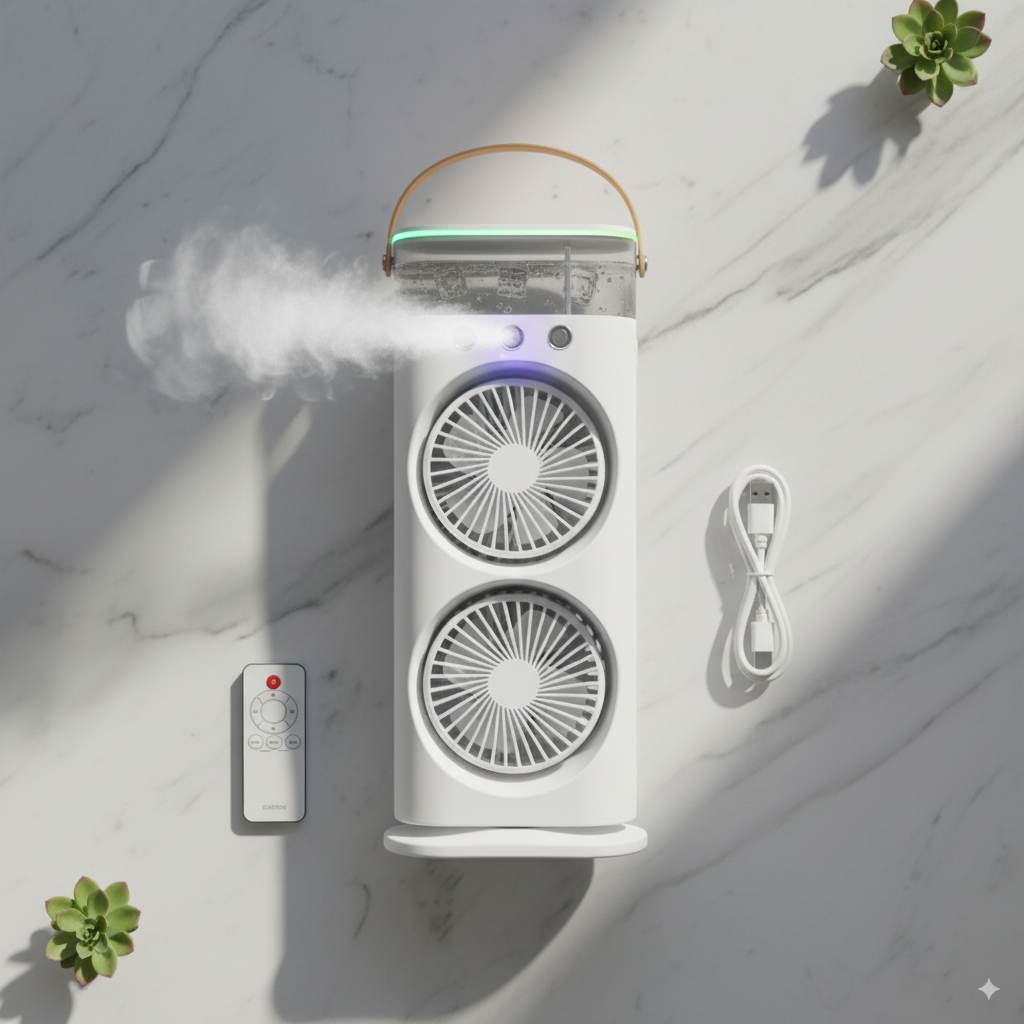 Double-Ended Spray Fan