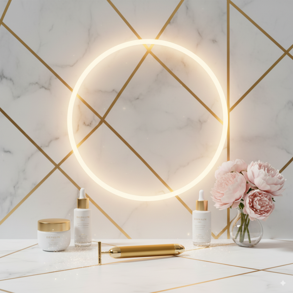 24K Gold Electric Face Massager