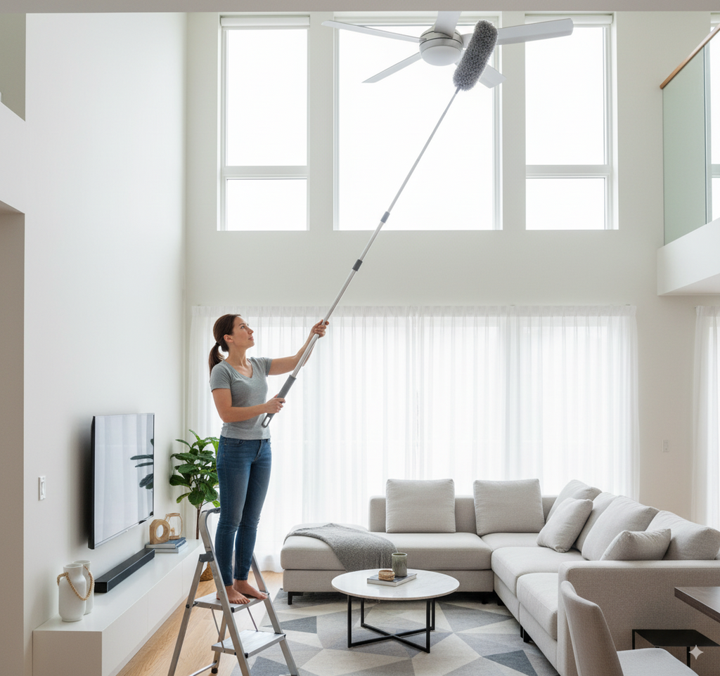 6-in-1 Microfiber Feather Duster Set