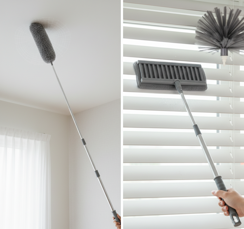 6-in-1 Microfiber Feather Duster Set