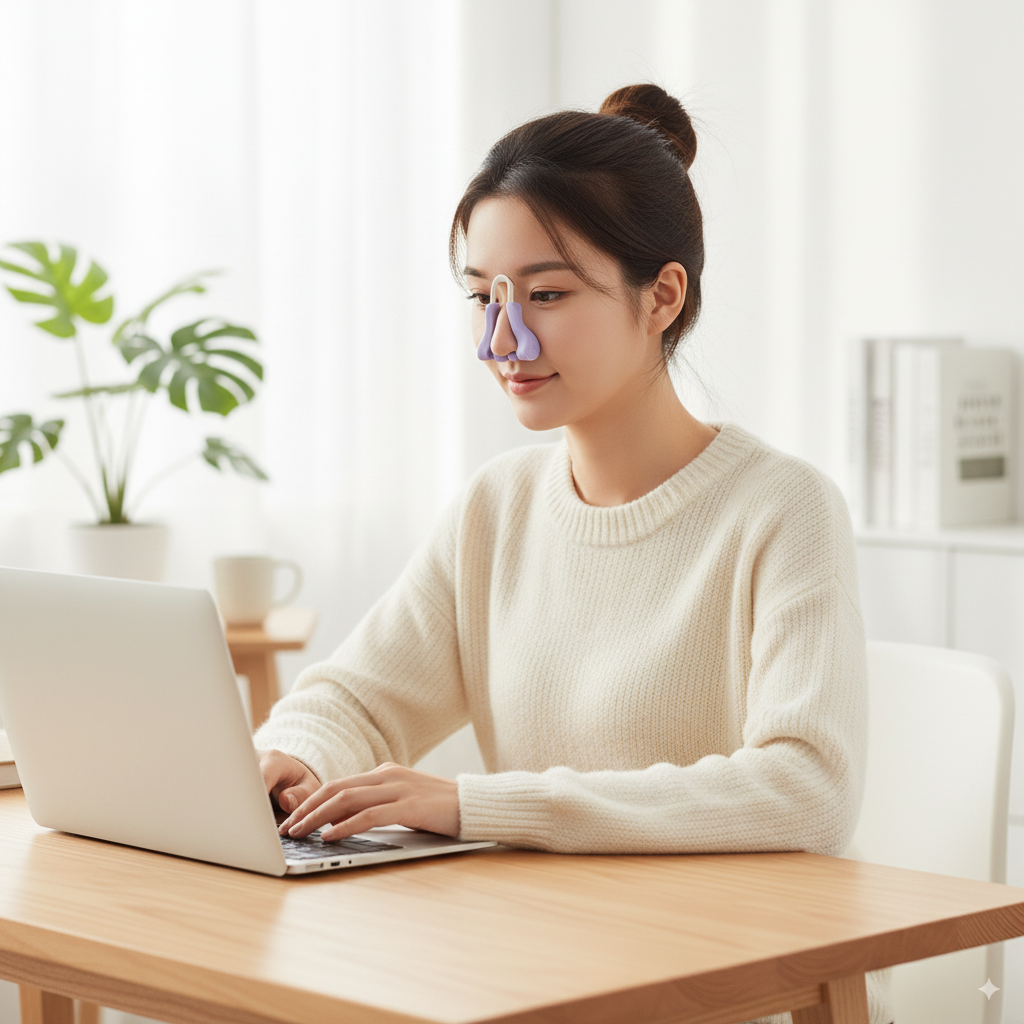 Silicone Nose Shaper Clip