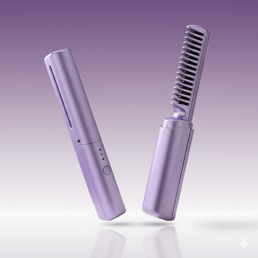 Cordless Rechargeable  Mini Hair Straightener