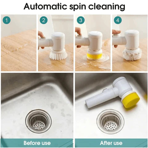 Rechargeable Multi Function Hand Held Magic Brush