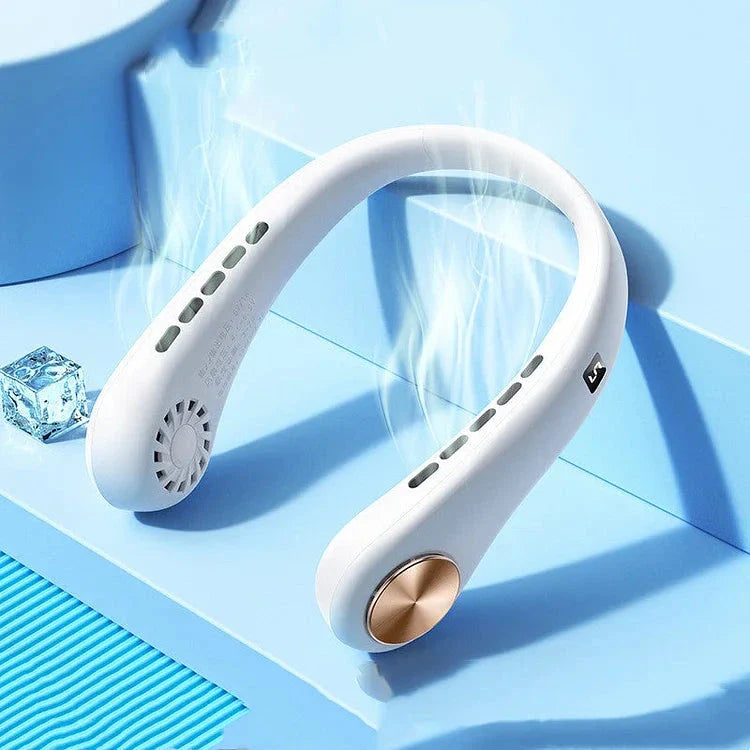 Portable Bladeless Hanging Rechargeable Neck Fan
