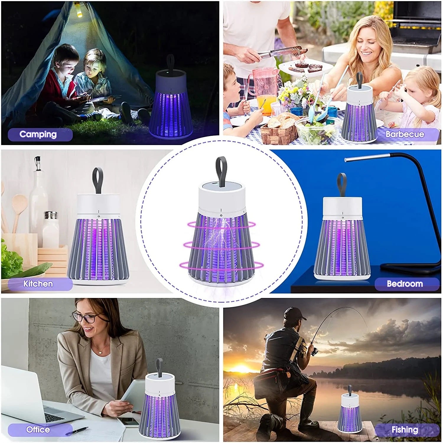 Mosquito Lure Trap Lamp