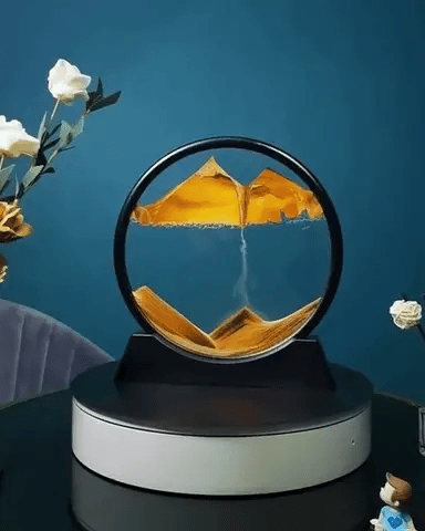 Relaxing Kinetic Sandscape Art Table Desk