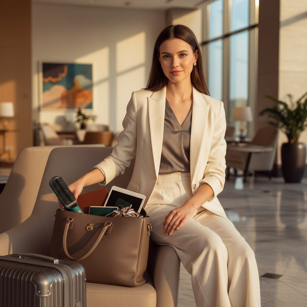 Professional Electric Hair Straightener Comb Brush