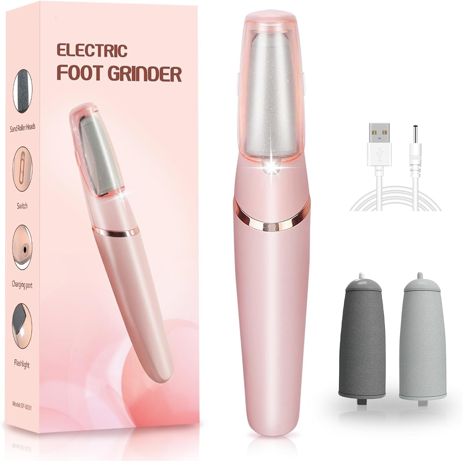 Pedicure Electric Foot Callus Remover